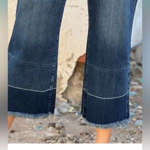 Judy Blue Wide Leg Crop Jeans